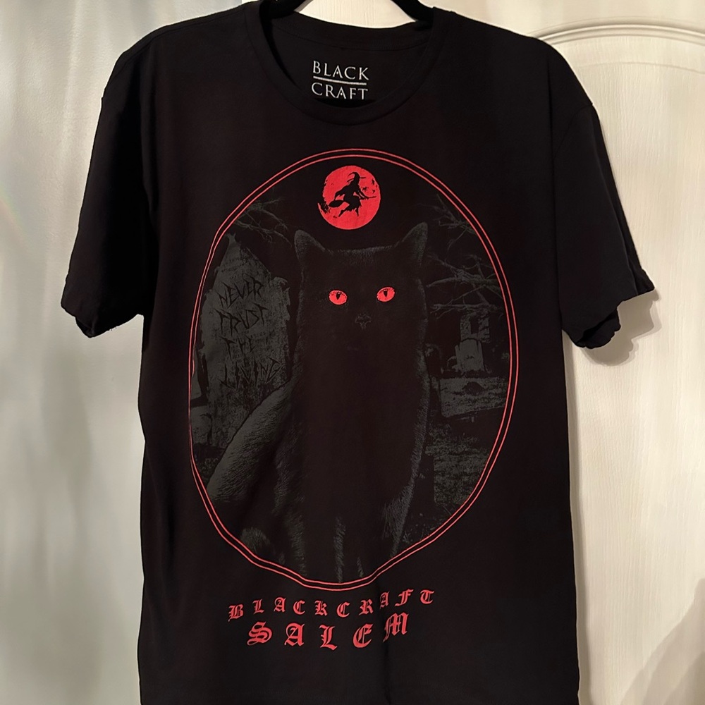 Blackcraft Cult Salem Cat Shirt-, L-NEW